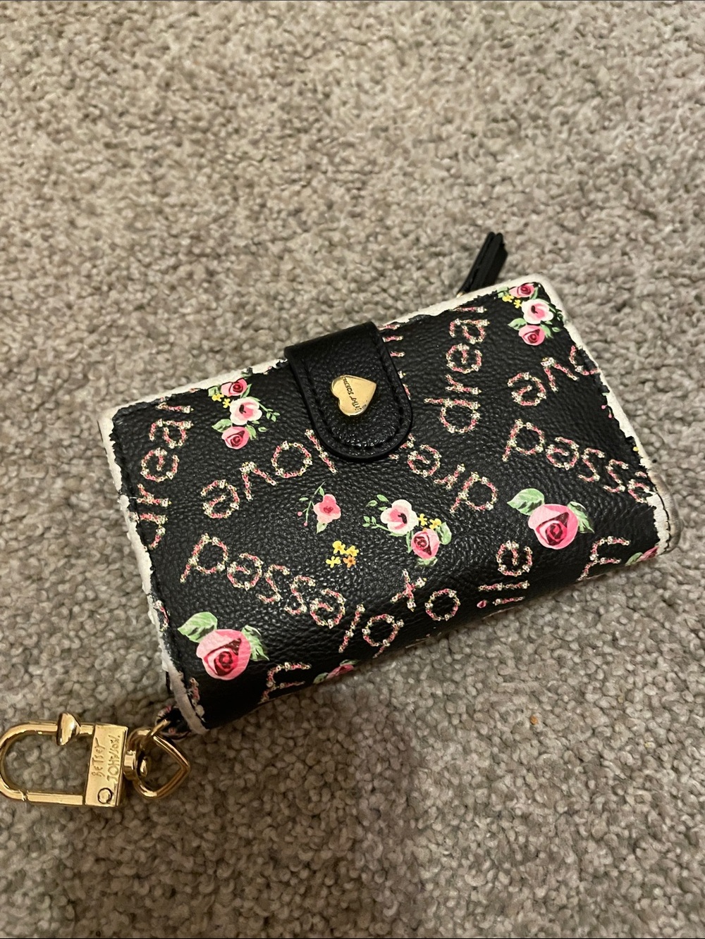 Betsy Johnson Wallet and Keychain